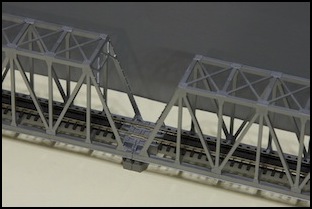 New KATO N scale Single Truss Truss Iron Bridge Ash 20-432 Train Model Supplies 