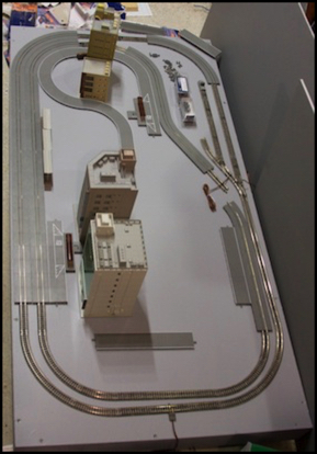 Tram Layout Track Test 3054