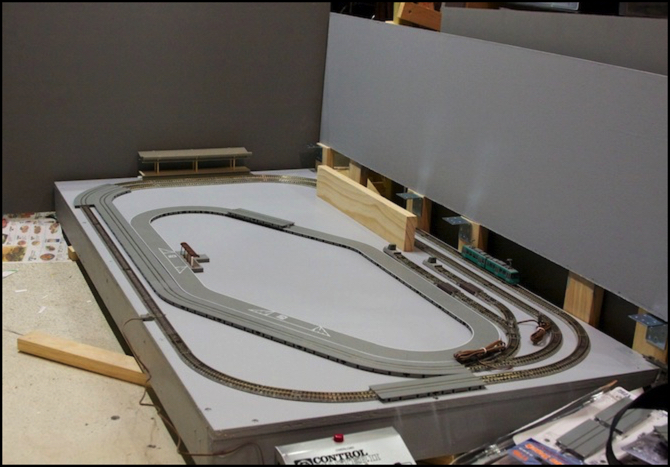 Tram Layout track test 3226